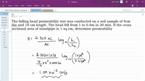 how to calculate permeability